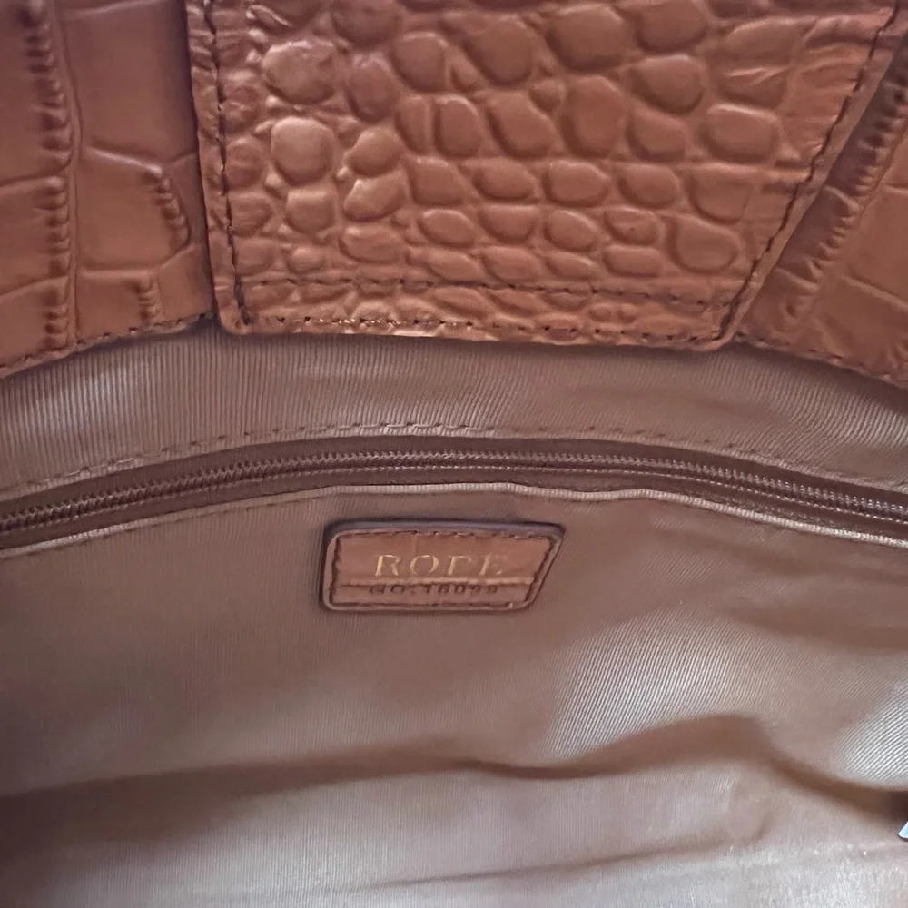 PRELOVED LEATHER ROPE HANDBAG - Picture 16 of 16